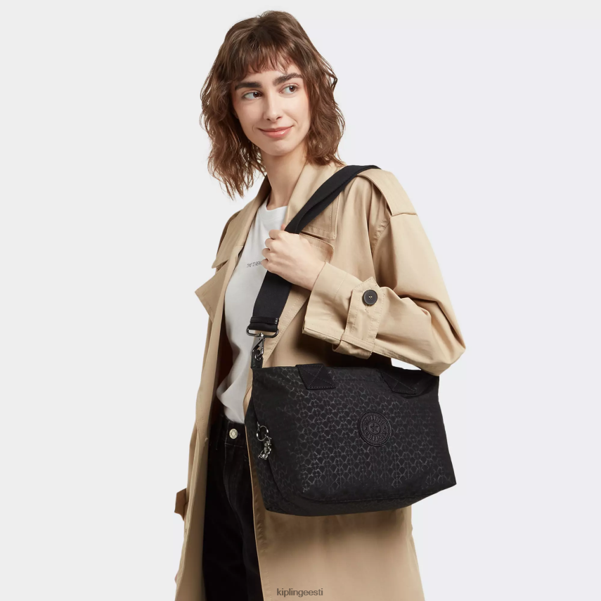 kala mini trükitud käekott Kipling reljeefne allkiri naised 4NF06J63 minikotid