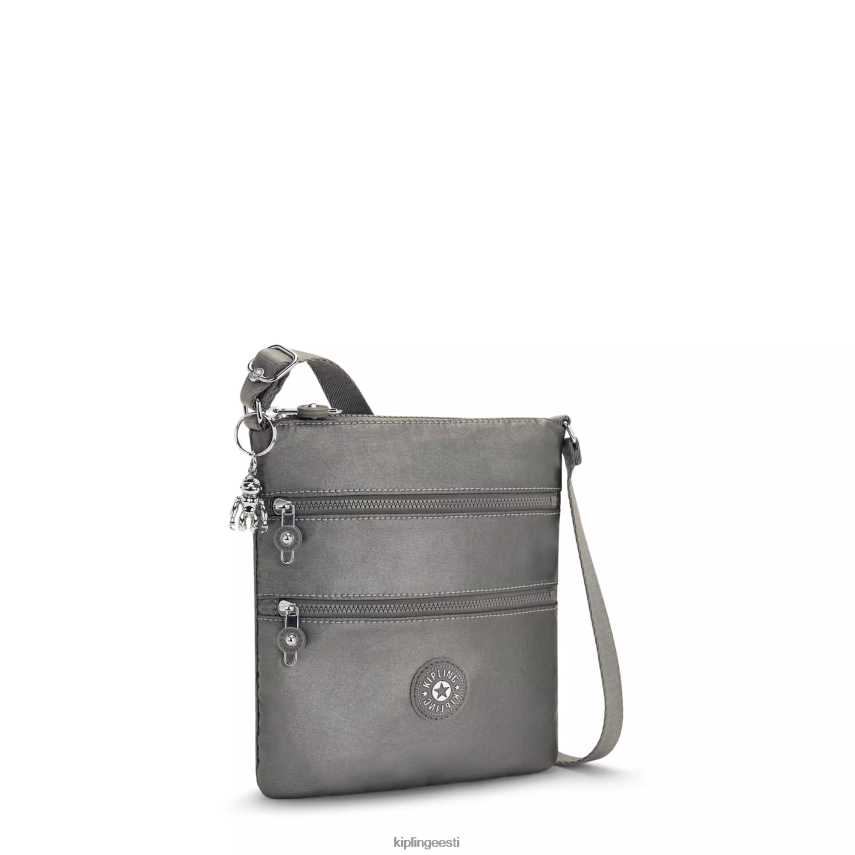 keiko metallist crossbody minikott Kipling kuuhall metallik naised 4NF06J95 minikotid