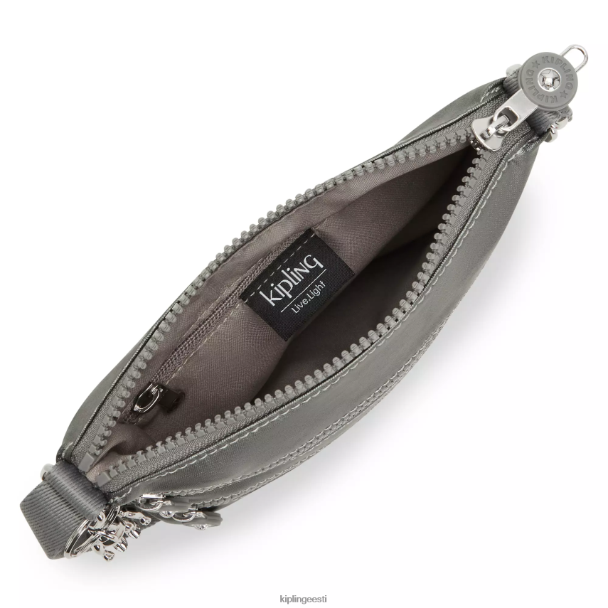 keiko metallist crossbody minikott Kipling kuuhall metallik naised 4NF06J95 minikotid