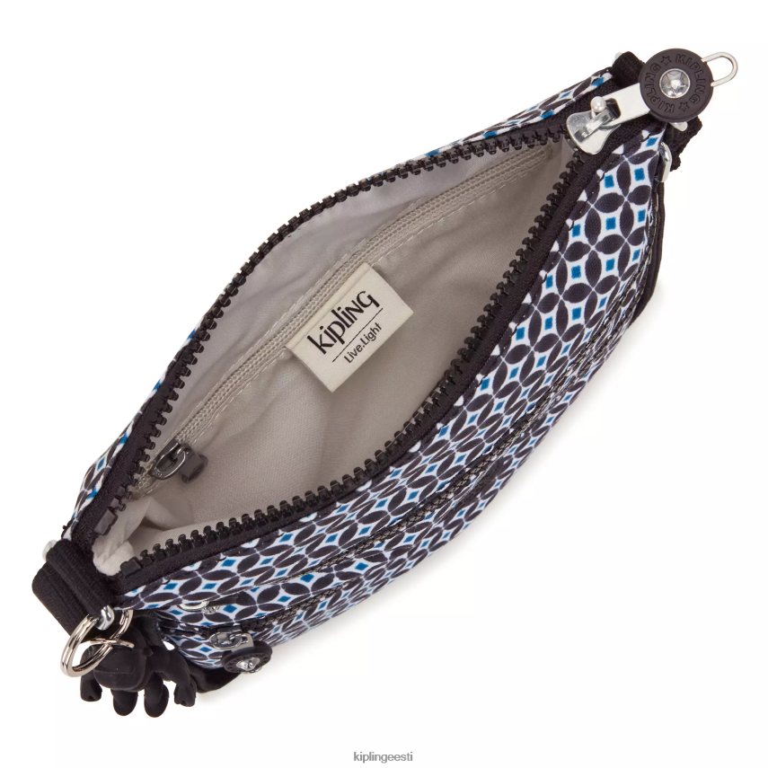 keiko trükitud crossbody minikott Kipling mustjas plaat naised 4NF06J8 minikotid