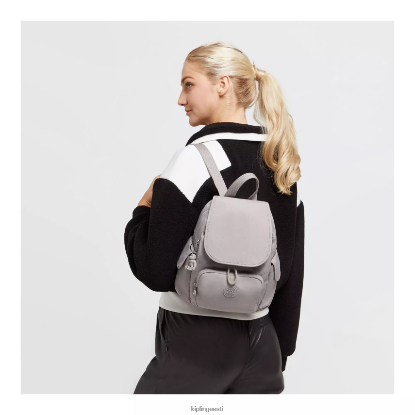 linnapakk miniseljakott Kipling hall gris naised 4NF06J410 minikotid