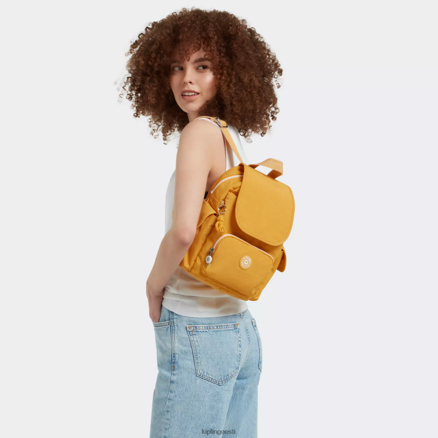 linnapakk miniseljakott Kipling kiire kollane naised 4NF06J411 minikotid