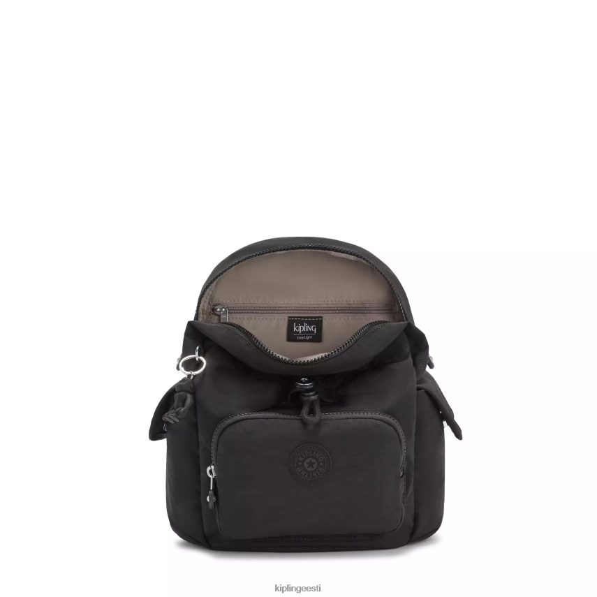 linnapakk miniseljakott Kipling must noir naised 4NF06J412 minikotid