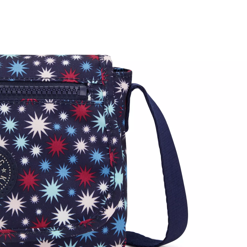 sabian trükitud crossbody minikott Kipling funky tähed naised 4NF06J11 minikotid