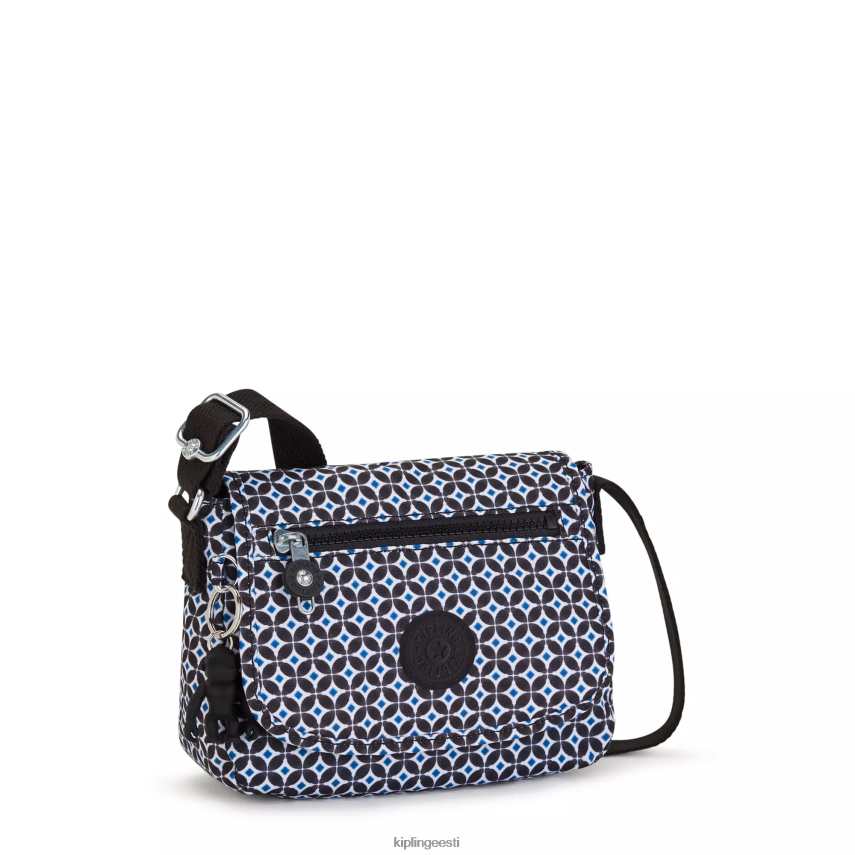 sabian trükitud crossbody minikott Kipling mustjas plaat naised 4NF06J13 minikotid