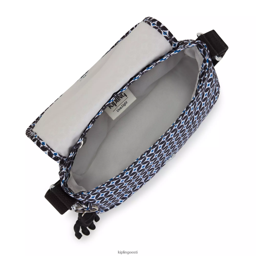 sabian trükitud crossbody minikott Kipling mustjas plaat naised 4NF06J13 minikotid