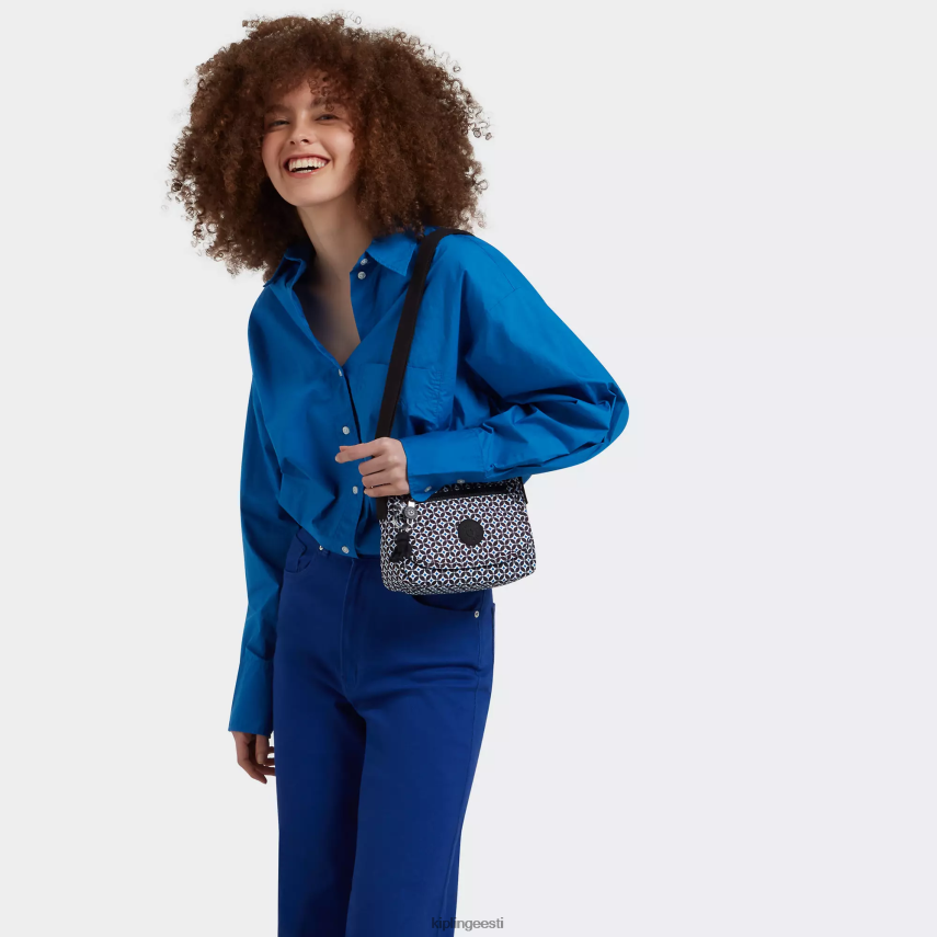 sabian trükitud crossbody minikott Kipling mustjas plaat naised 4NF06J13 minikotid
