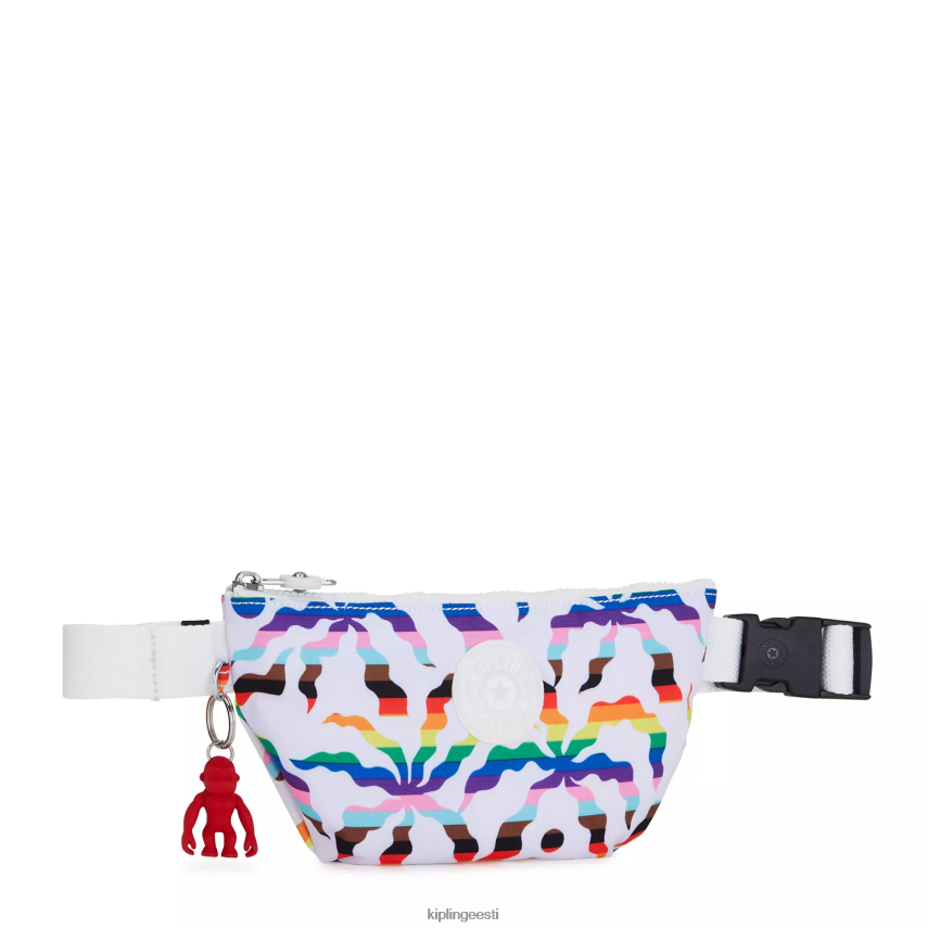 gizi trükitud vööpakend Kipling vikerkaarepalm naised 4NF06J37 vööpakk