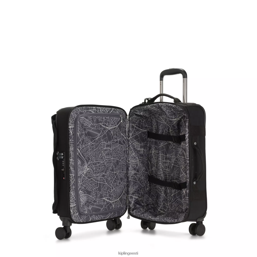 spontaanne väike veerev pagas Kipling must noir naised 4NF06J504 veerev pagas