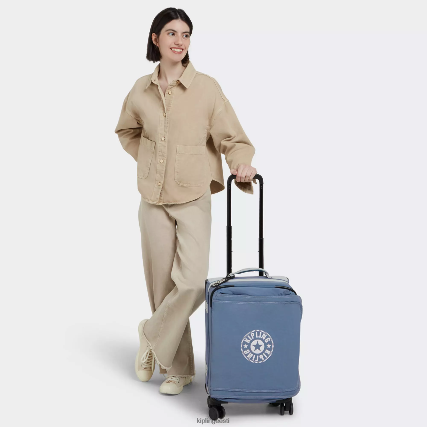 spontaanne väike veerev pagas Kipling pintsel sinine c naised 4NF06J507 veerev pagas