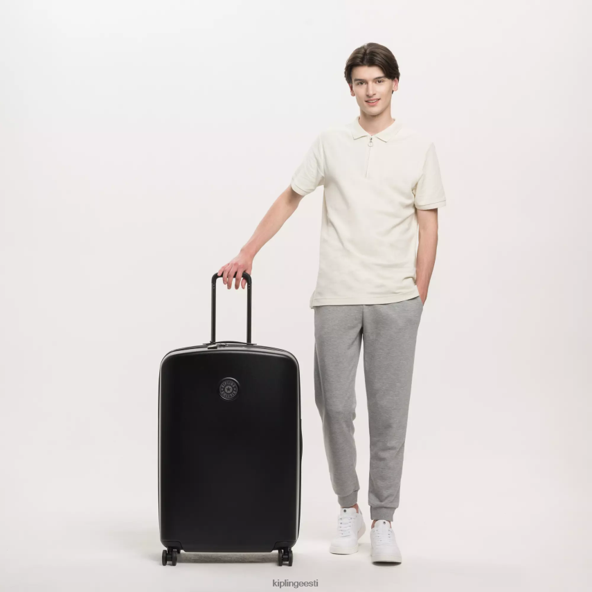 uudishimu suur 4 rattaga veerev pagas Kipling must noir naised 4NF06J524 veerev pagas