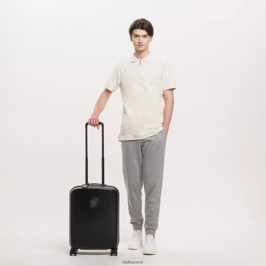 uudishimu väike 4 rattaga veerev pagas Kipling must noir naised 4NF06J513 veerev pagas