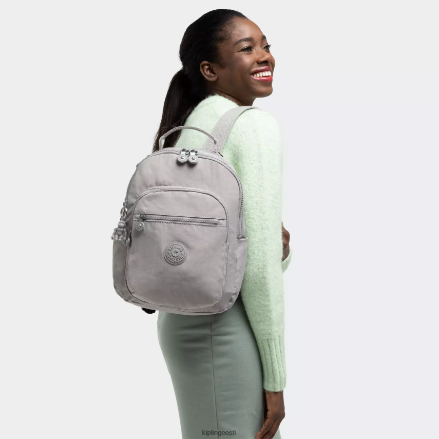 Souli väike tahvelarvuti seljakott Kipling hall gris naised 4NF06J419 monogrammitav