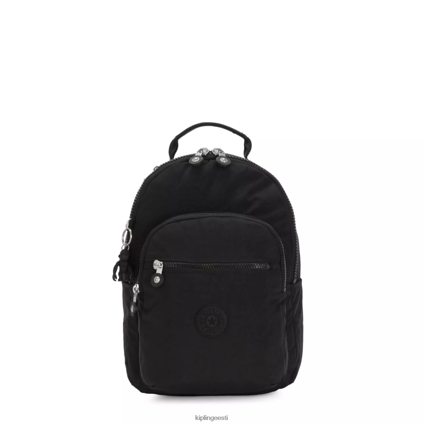 Souli väike tahvelarvuti seljakott Kipling must noir naised 4NF06J420 monogrammitav