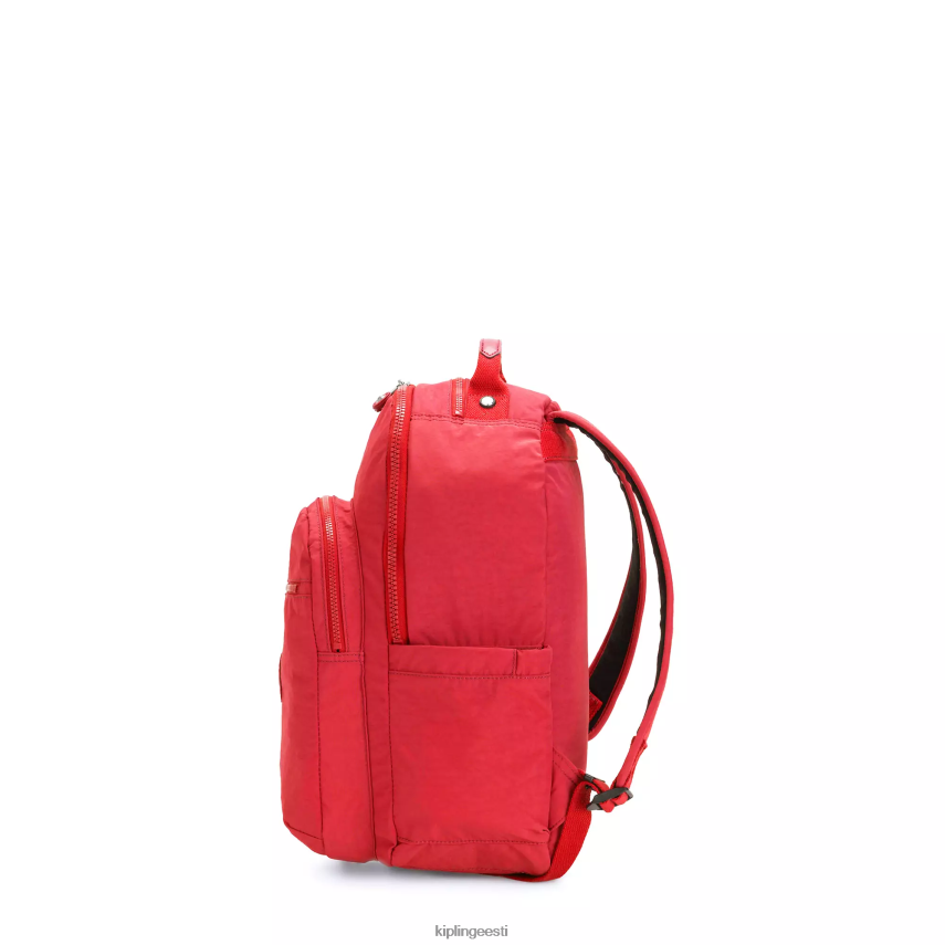 Souli väike tahvelarvuti seljakott Kipling punane rouge naised 4NF06J422 monogrammitav