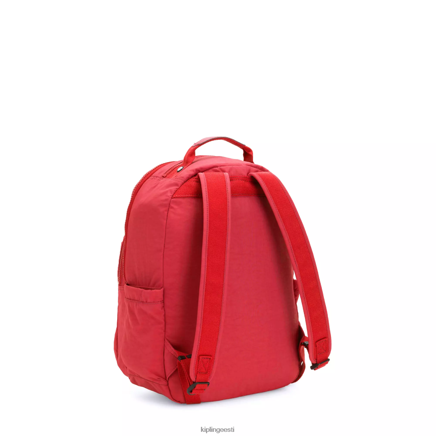 Souli väike tahvelarvuti seljakott Kipling punane rouge naised 4NF06J422 monogrammitav