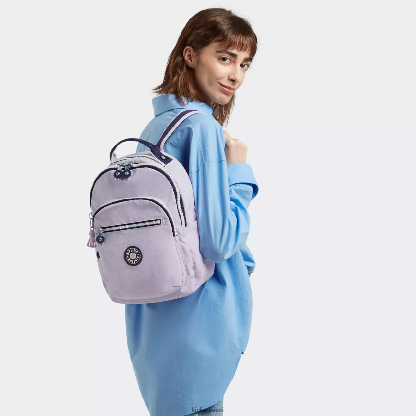 Souli väike tahvelarvuti seljakott Kipling õrn lilla plokk naised 4NF06J423 monogrammitav