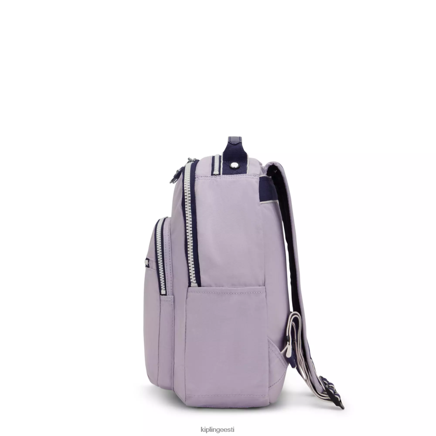 Souli väike tahvelarvuti seljakott Kipling õrn lilla plokk naised 4NF06J423 monogrammitav