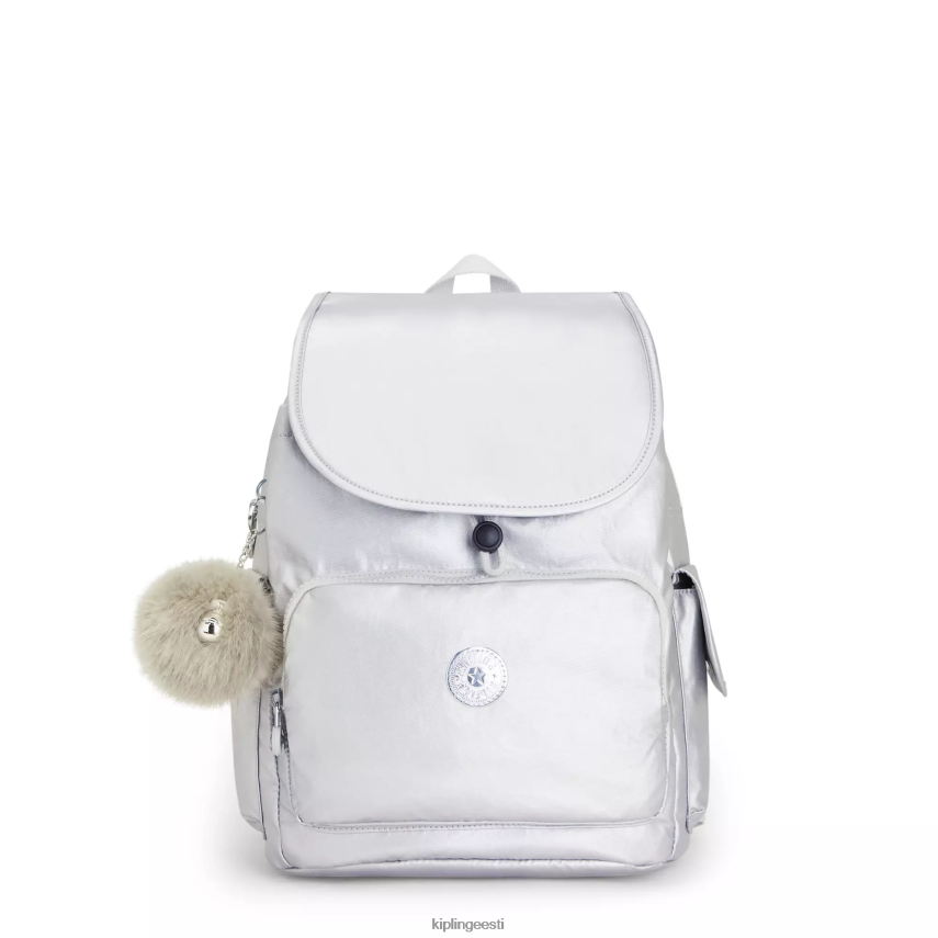 linnapakk metallist seljakott Kipling kommid metallist naised 4NF06J341 mood seljakotid