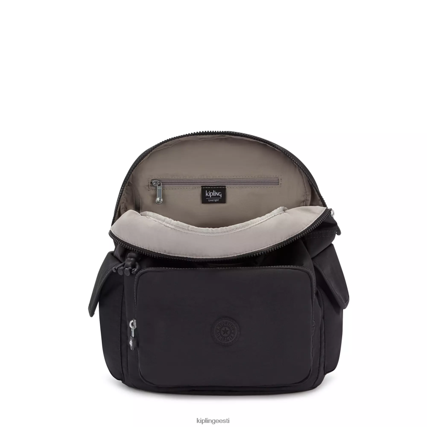 linnapakk seljakott Kipling must noir naised 4NF06J352 mood seljakotid