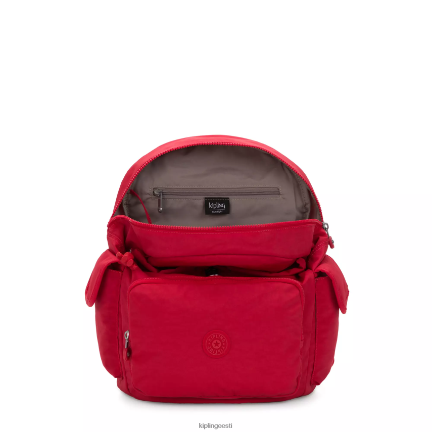linnapakk seljakott Kipling punane rouge naised 4NF06J354 mood seljakotid