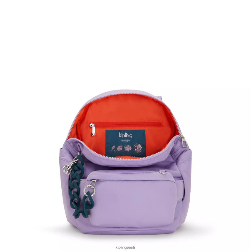 linnapakk väike victoria tang kabriolett seljakott Kipling vt jää lavendel naised 4NF06J361 mood seljakotid