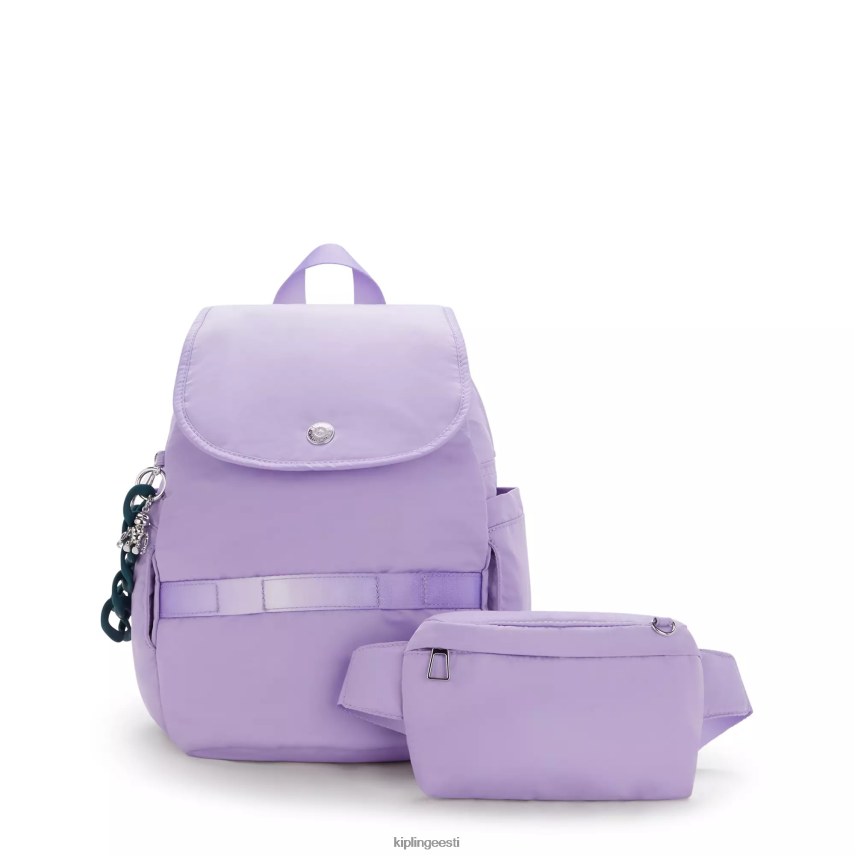 linnapakk väike victoria tang kabriolett seljakott Kipling vt jää lavendel naised 4NF06J361 mood seljakotid