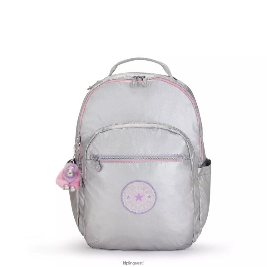 Seoul suur metallist 15" sülearvuti seljakott Kipling kommid metallist lõbus naised 4NF06J448 sülearvuti seljakotid