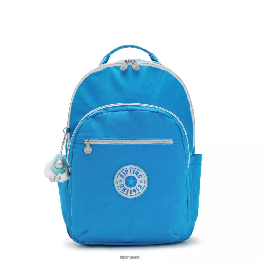 Seouli eriti suur 17" sülearvuti seljakott Kipling innukas sinine lõbu naised 4NF06J440 sülearvuti seljakotid