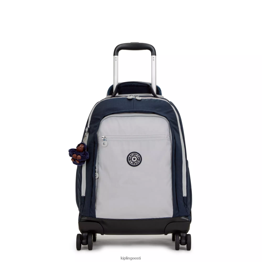 Uus-Mere 15" sülearvuti veeretav seljakott Kipling tõeline sinine hall naised 4NF06J479 veerevad seljakotid